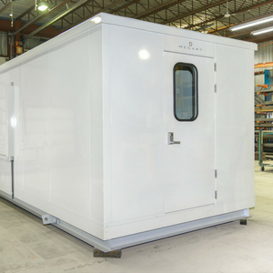 Heavy duty e-house, pre-assembled soundproof in-plant office