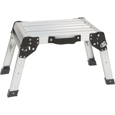 compact aluminum portable work table