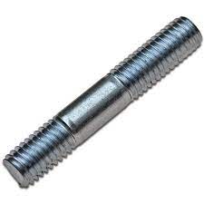 Polished stainless tap end stud bolt
