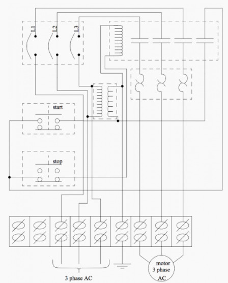 Circuit diagram of wiring