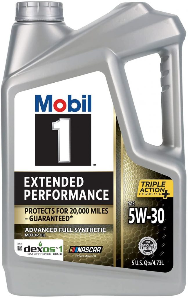 Mobil 1 - Full synthetic oil sample