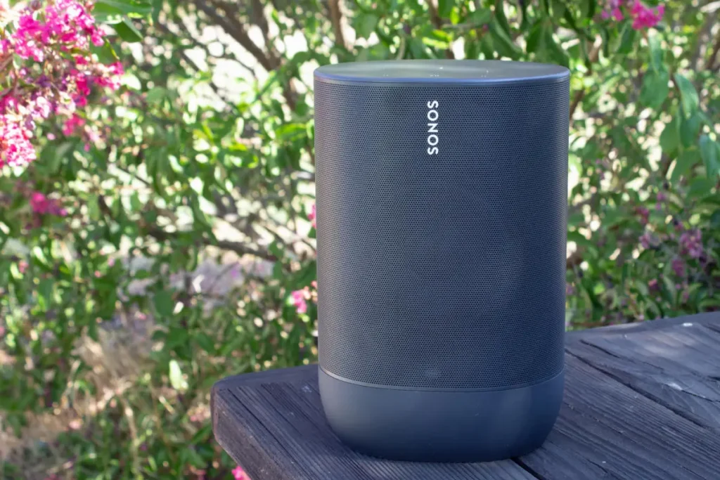 IP56 rated Sonos Move smart speaker